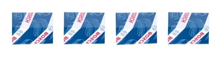juego de 4 inyectores Bosch benzínový vstřik bezposredni OE
