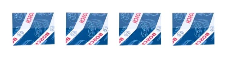 juego de 4 inyectores Dysza inyector BOSCH na motoru z oznaczeniem typu