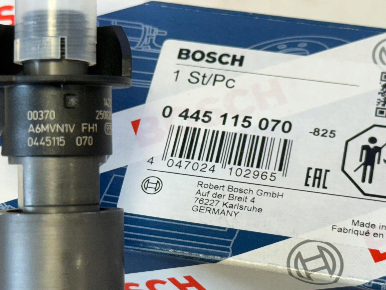 Sada 4 ks vstřikovačů 0445115048 — BMW X5 3.0 Bosch, En stock, con impuesto — foto 6 z 9