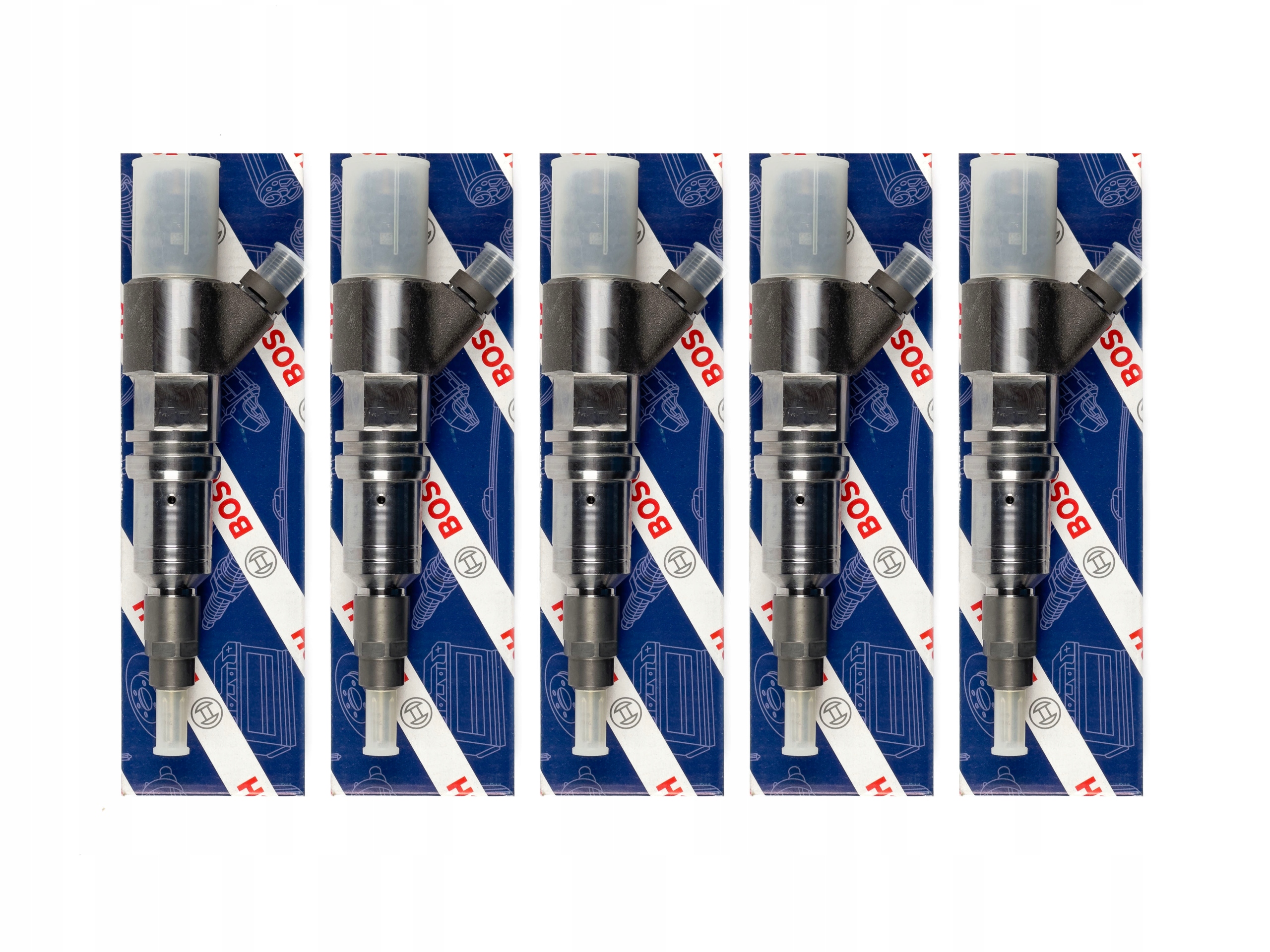 Sada 4 ks vstřikovačů Bosch 0986435564 — Iveco, En stock, con impuesto — foto 4 z 9