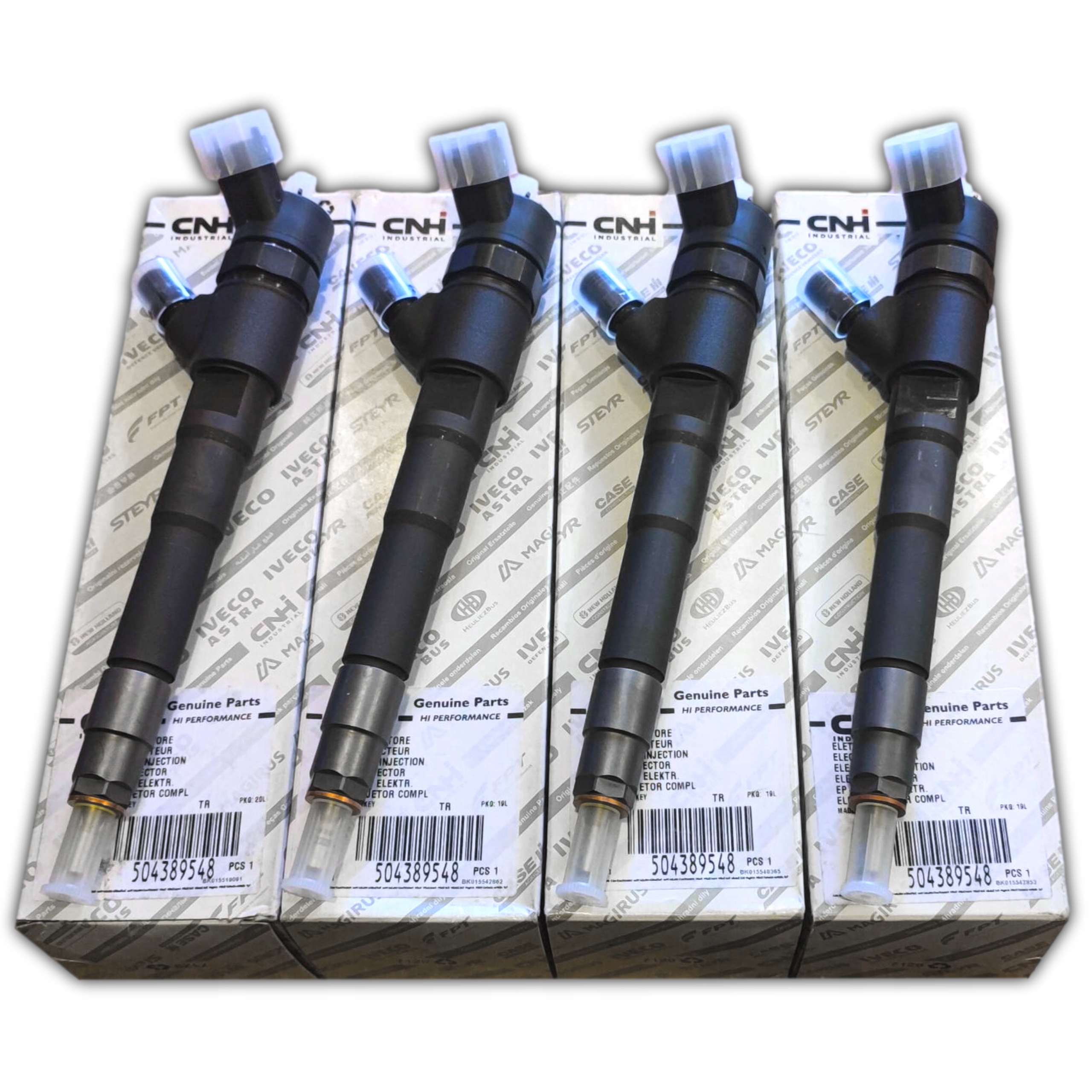 juego de 4 inyectores 0445110418 — Iveco Daily 2.3 Bosch