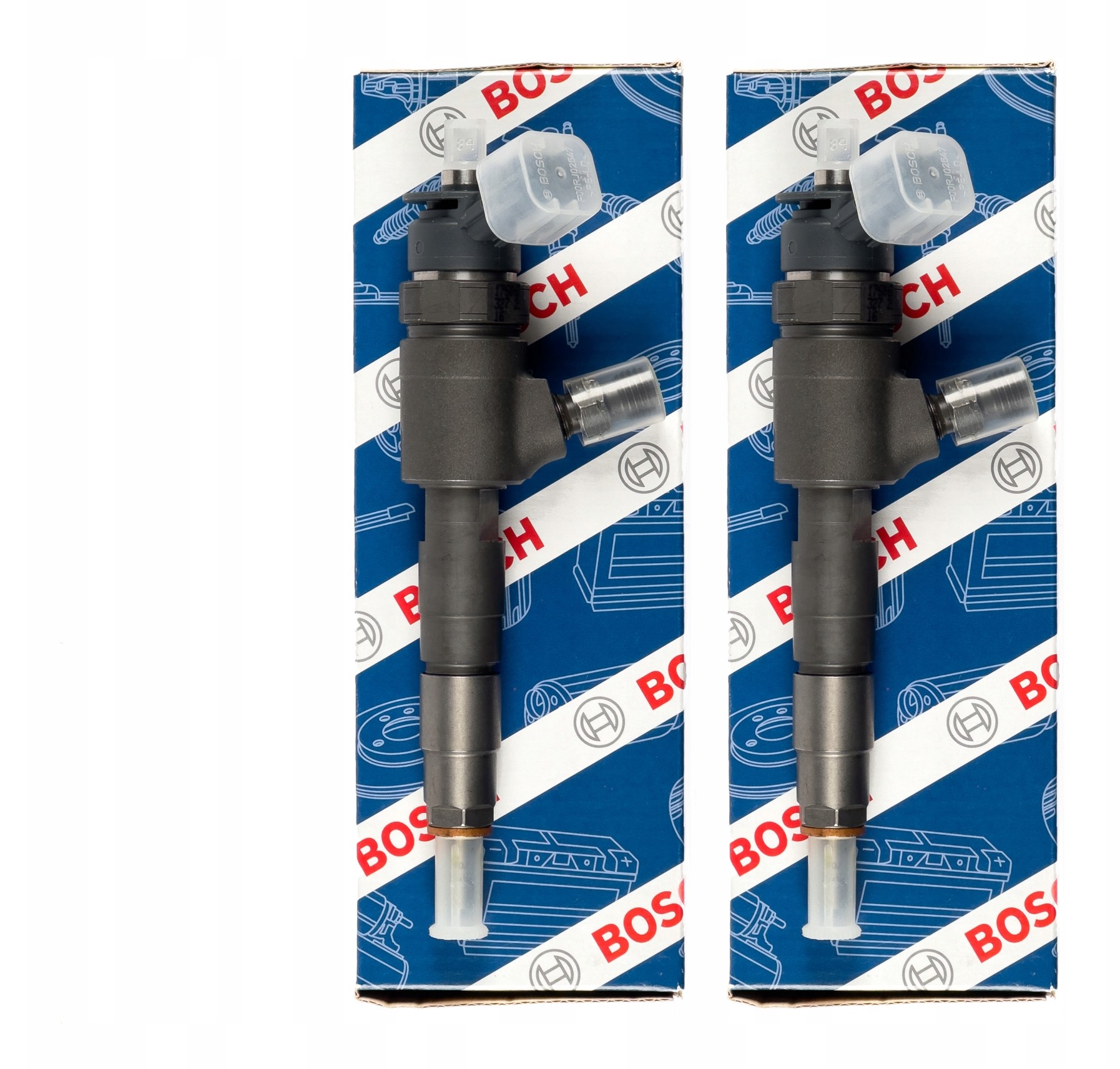 Sada 4 ks vstřikovačů Bosch AV6Q9F593BA — Fiat 1.6, En stock, con impuesto — foto 3 z 7