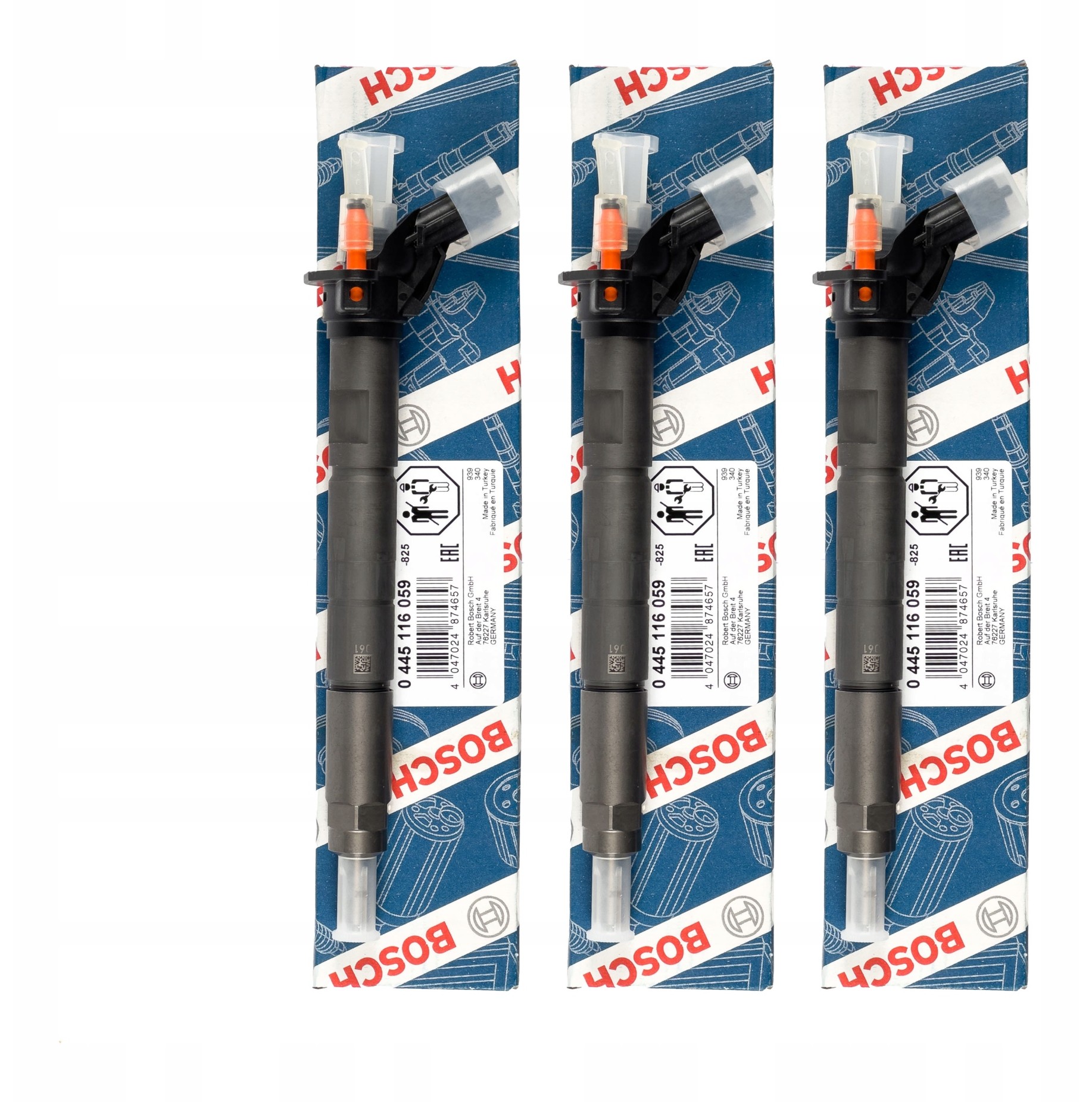 Sada 4 ks vstřikovačů Bosch 5801540213 — Dodge 3.0, En stock, con impuesto — foto 4 z 9