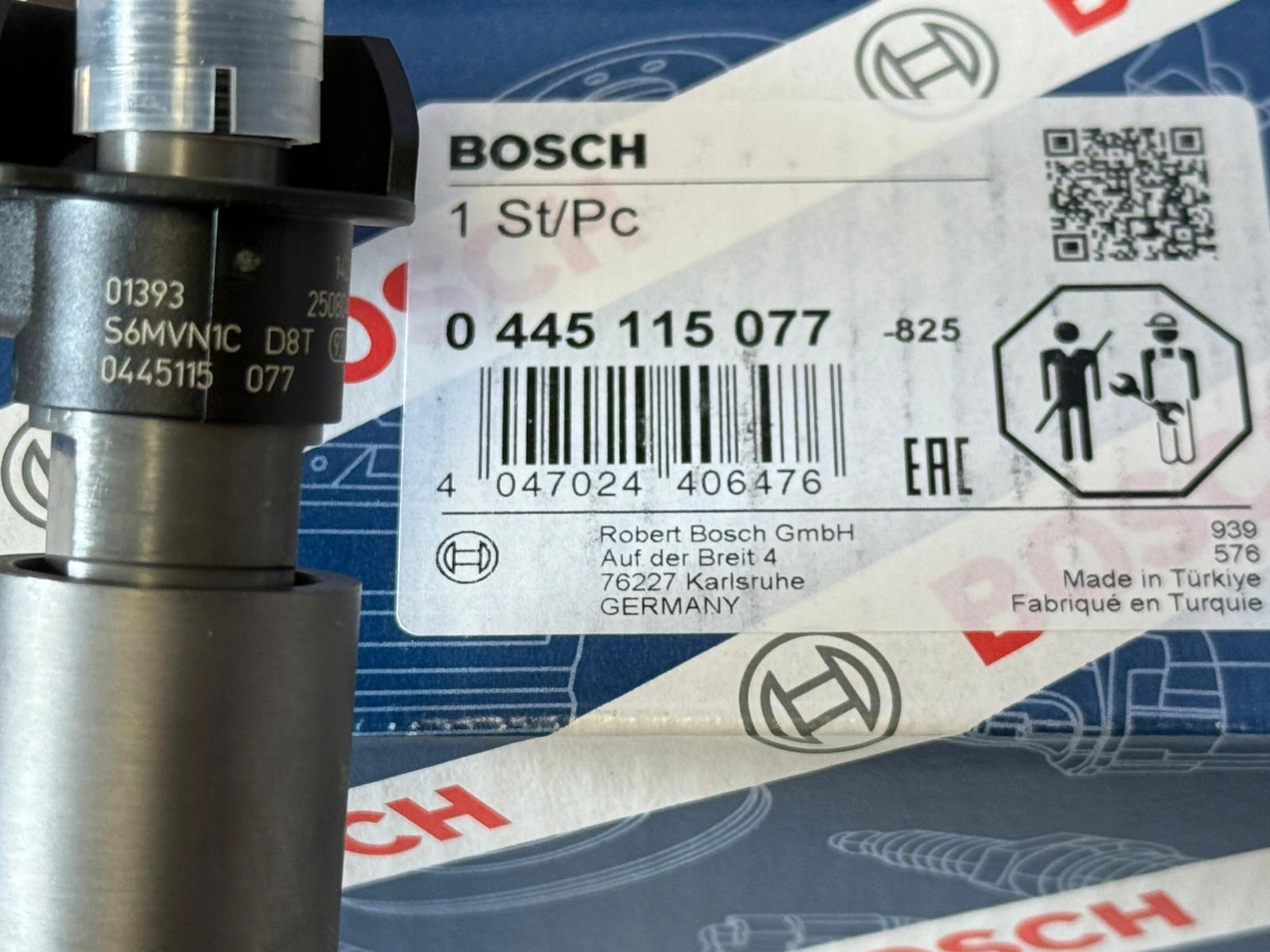 Sada 4 ks vstřikovačů Bosch 0445115077 — BMW X5 3.0, En stock, con impuesto — foto 8 z 9