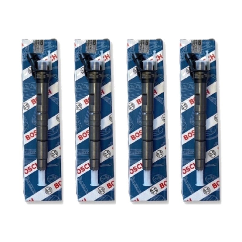 juego de 4 inyectores 2367033060 — Toyota Yaris Bosch 1.4 D-4D