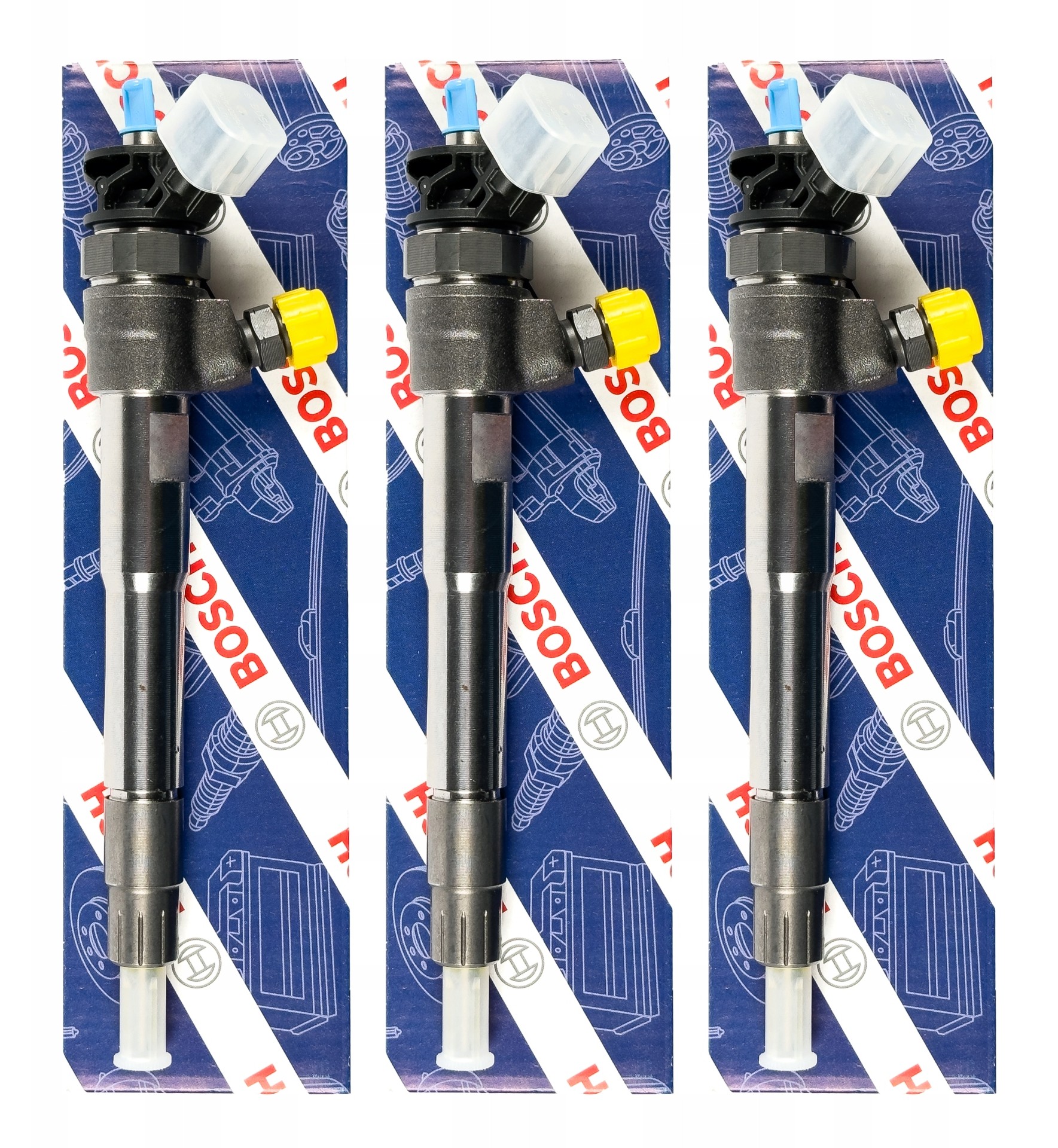 Sada 4 ks vstřikovačů Bosch 0445110939 — Nissan 2.0 DCI, En stock, con impuesto — foto 5 z 7