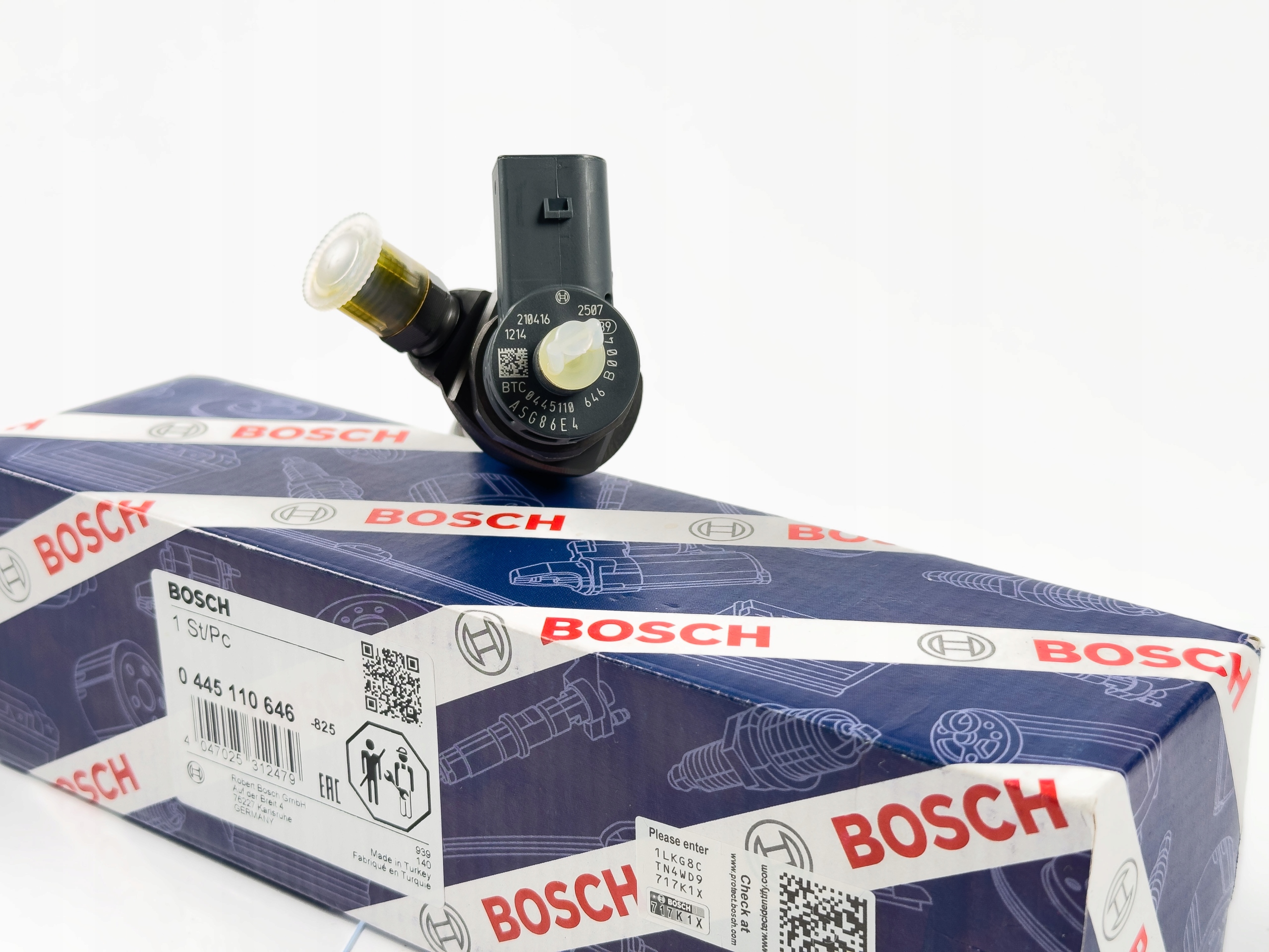 Audi A3 2.0 D Cffa Cffb Cfgb Clja 170 Hp sada 4 ks vstřikovačů Bosch 0445110368, En stock, con impuesto — foto 5 z 8
