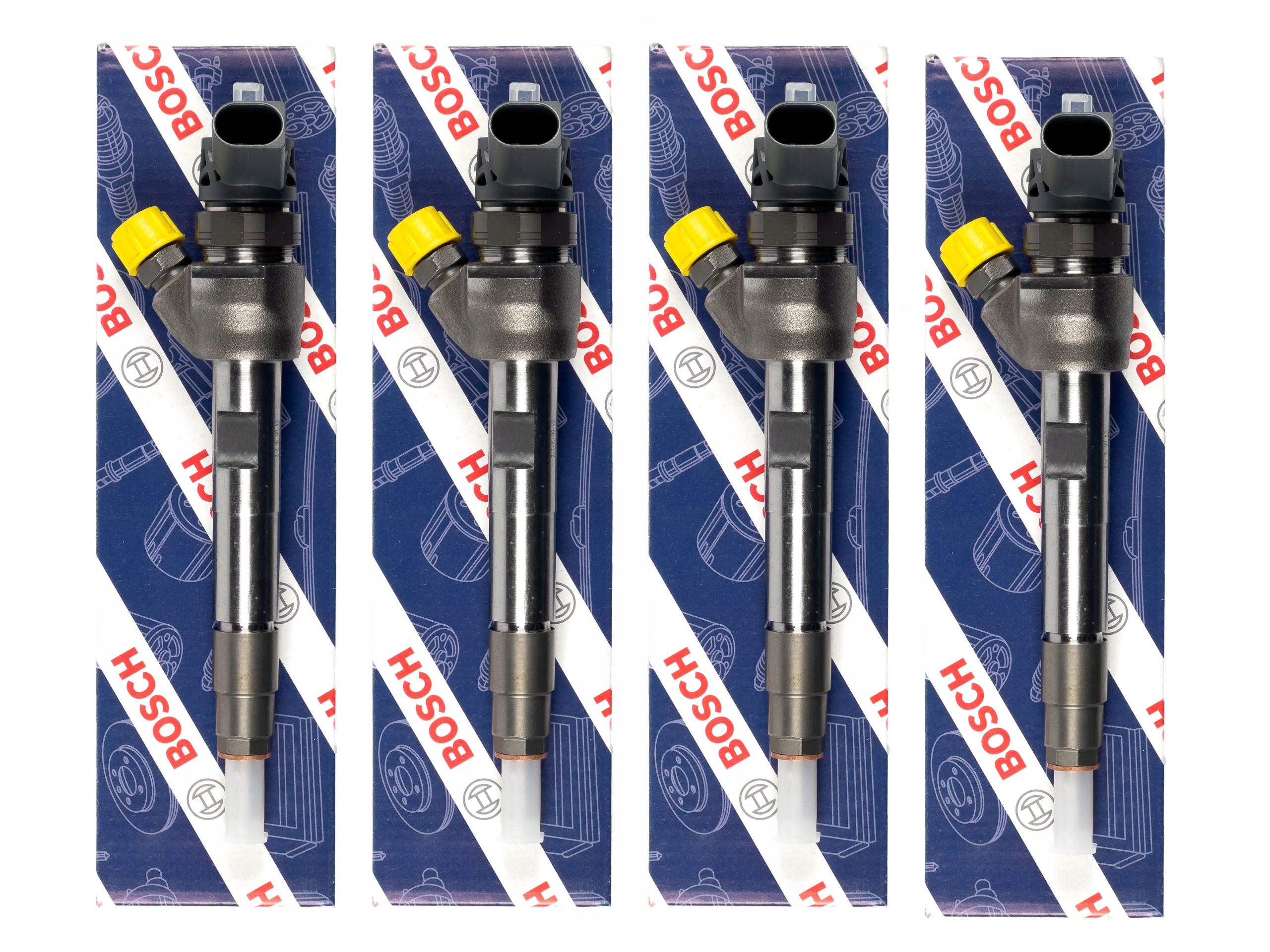 BMW 1 Series 2.0 d 184 hp juego de 4 inyectores N47D20C, Bosch 0445110382
